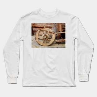 Wooden Wheel Long Sleeve T-Shirt